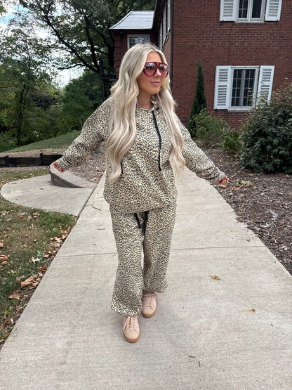 Crazy Chic Leopard Hoodie