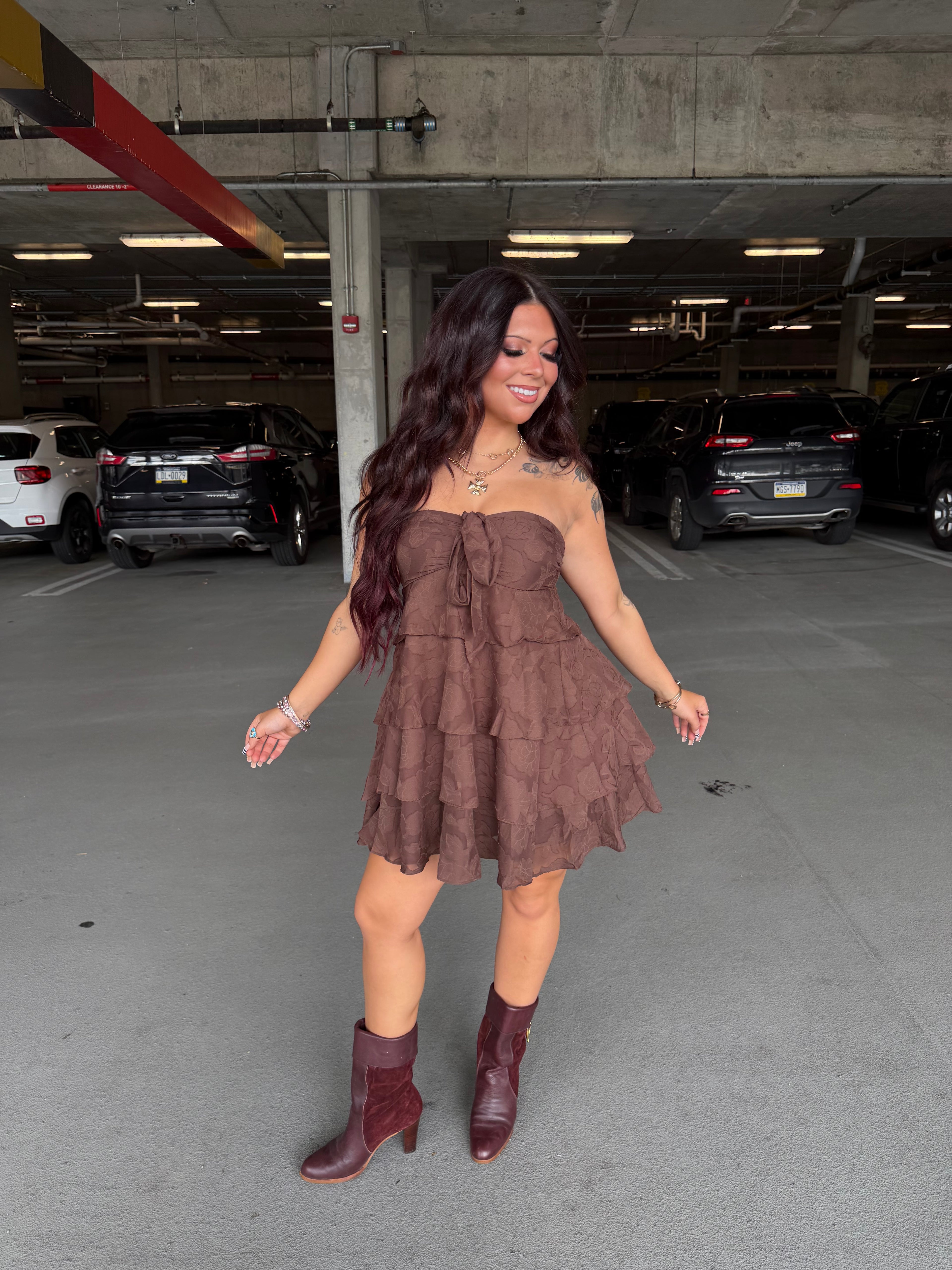 Cocoa Puff Mini Dress