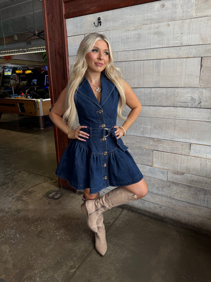 Mild Wear Denim Dress