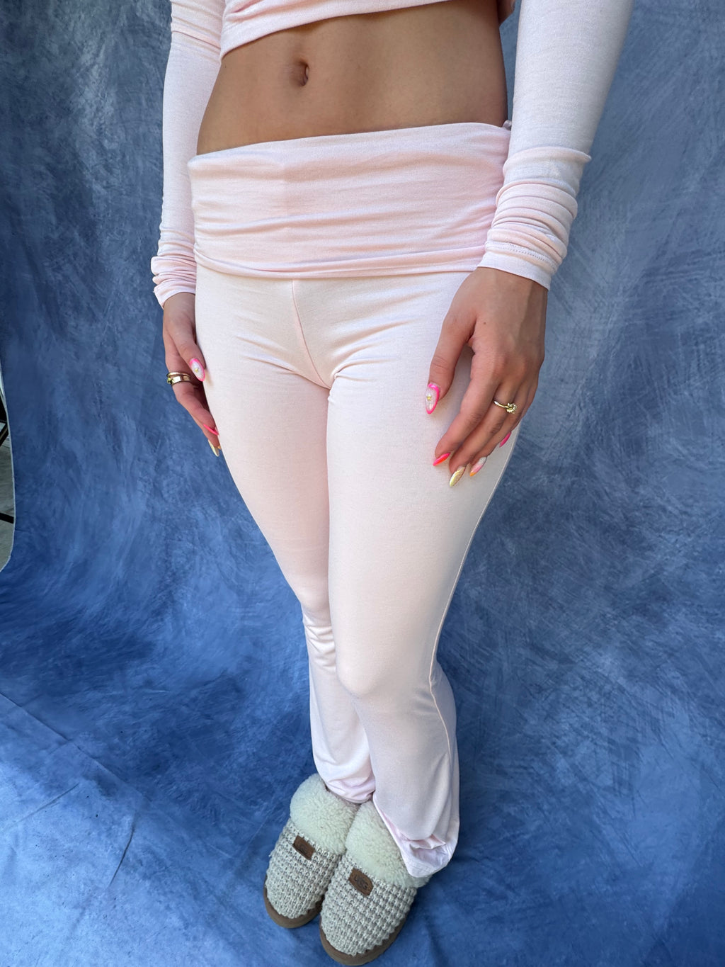 Say Less Set (PANTS) in Blush