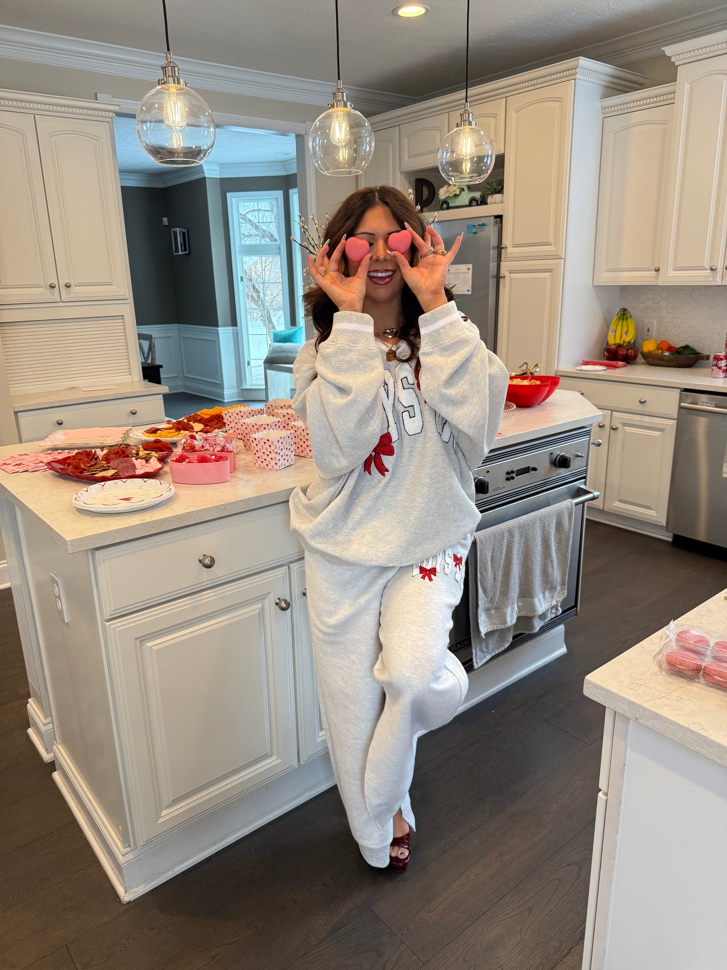 Boys Lie Grey Bow Pant