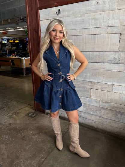 Mild Wear Denim Dress