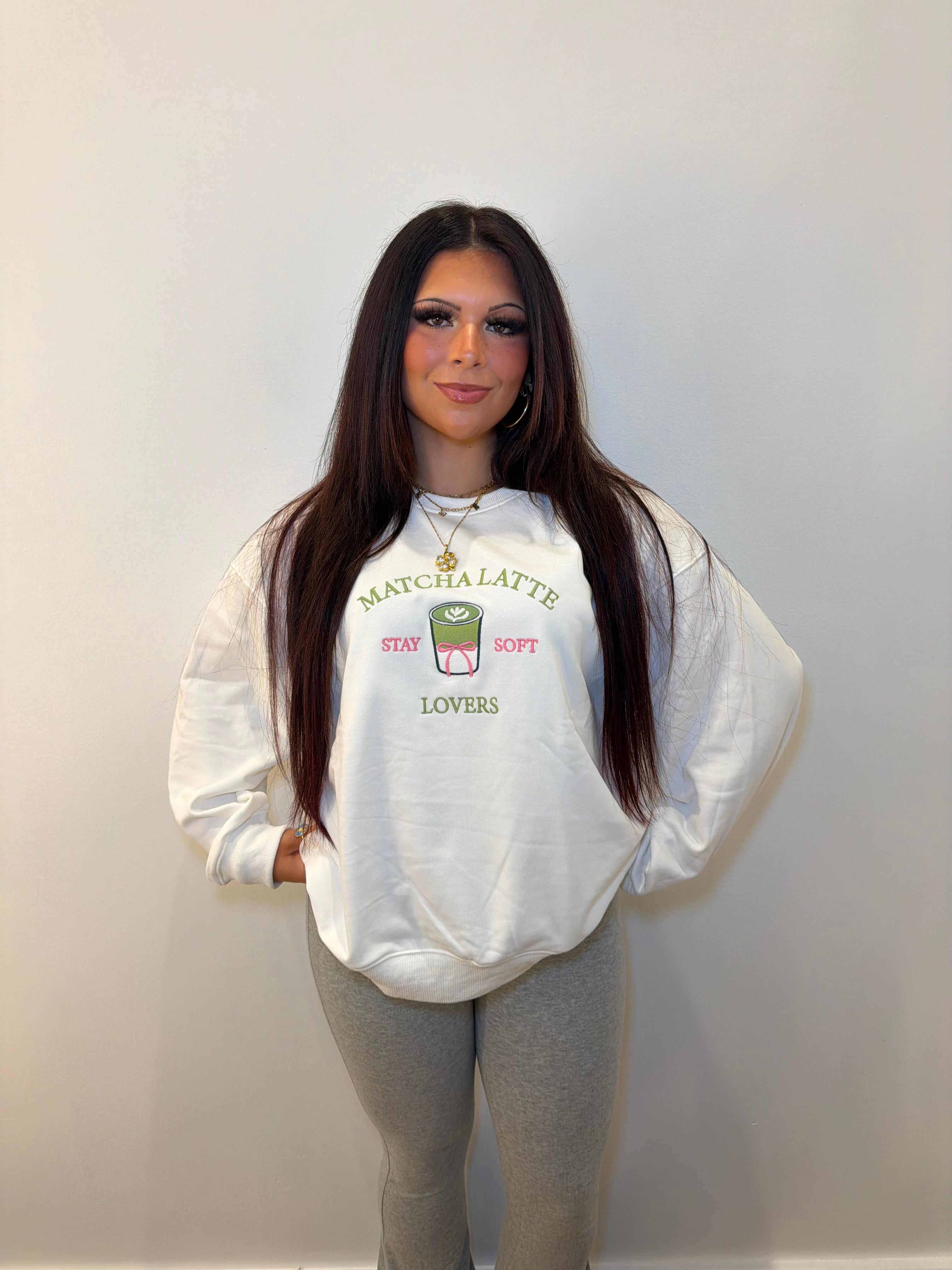 Matcha Latte Crewneck