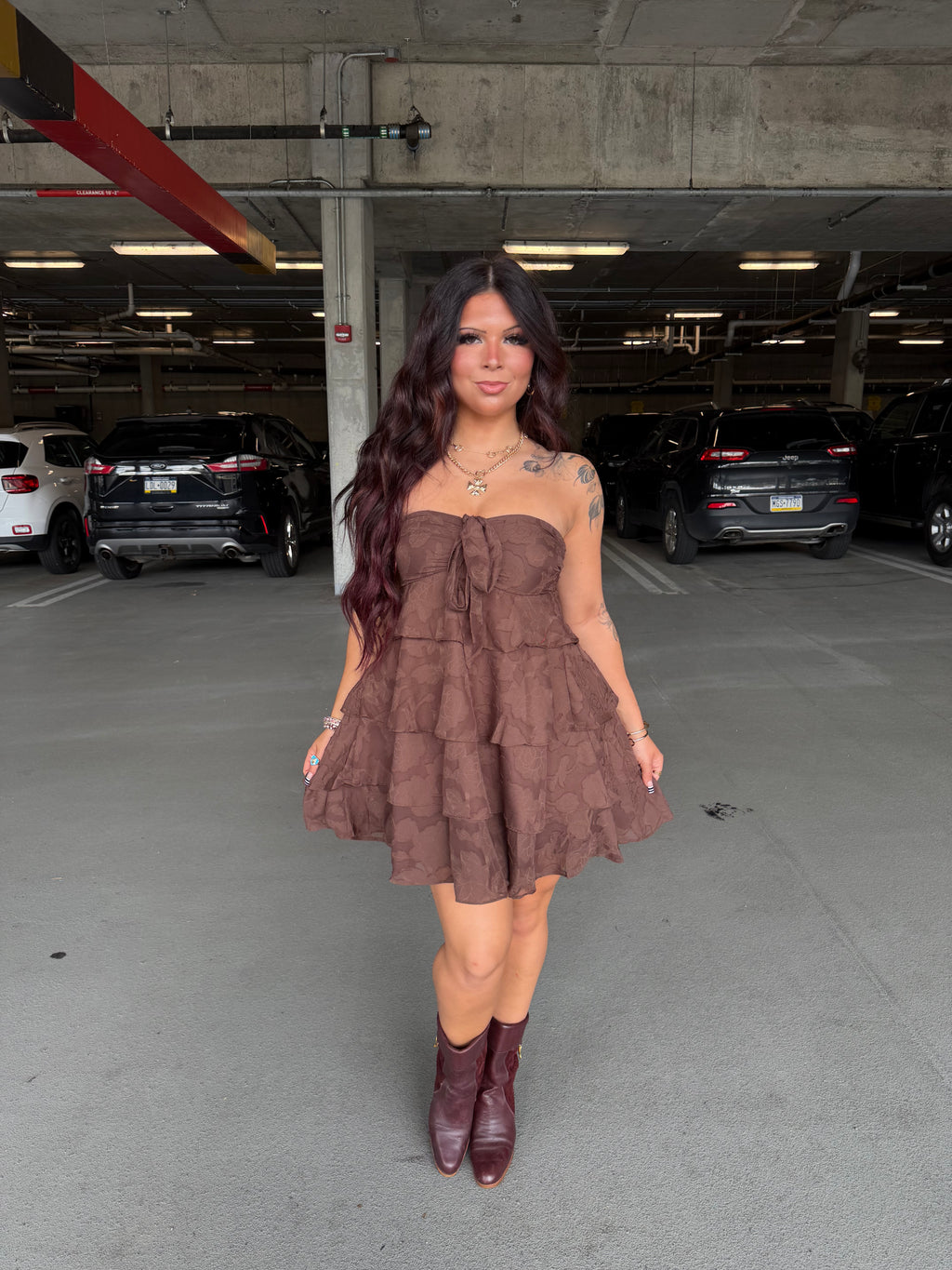 Cocoa Puff Mini Dress