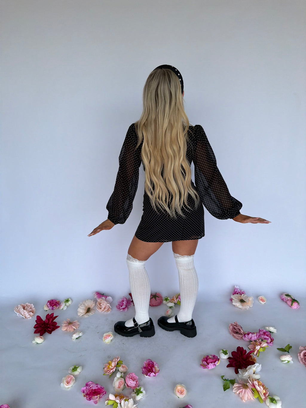 Cigarette Smoke Mini Dress FINAL SALE