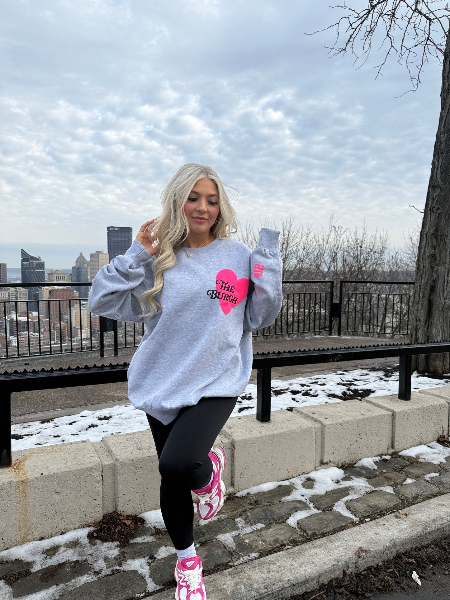 The Burgh Heart Crewneck