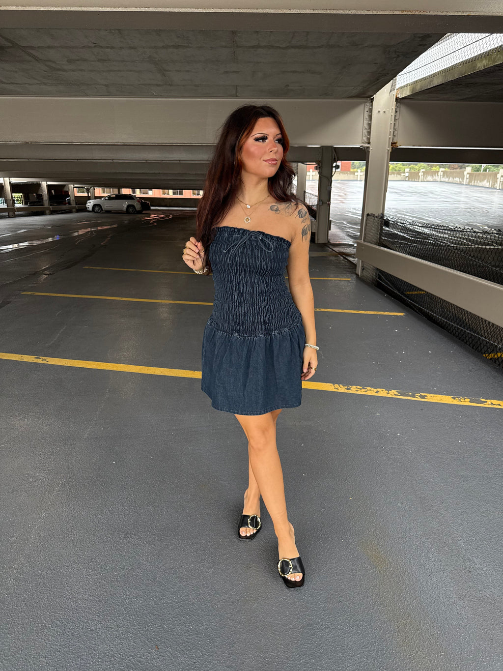 Really Rodeoing Tube Dress