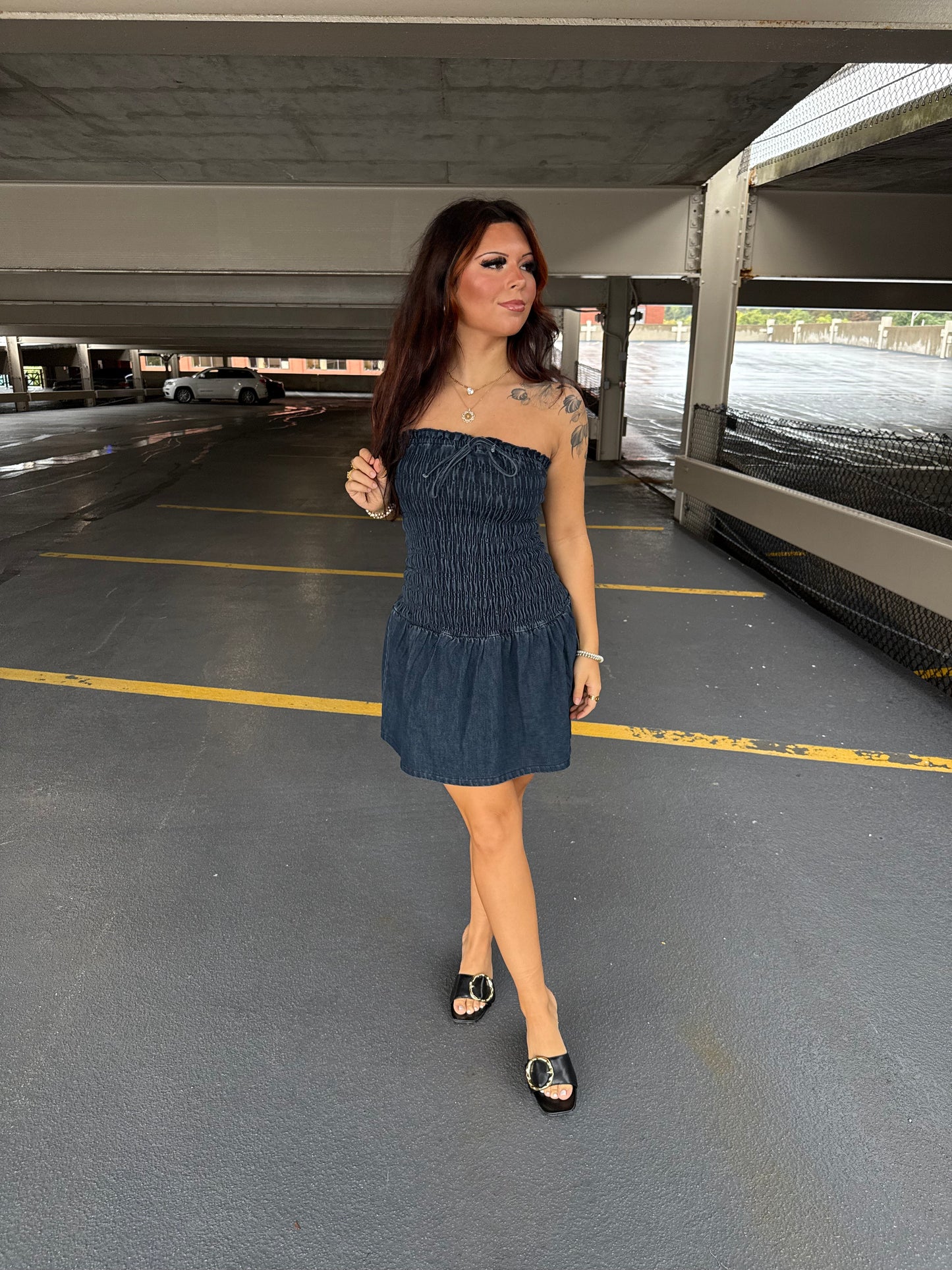 Really Rodeoing Tube Dress