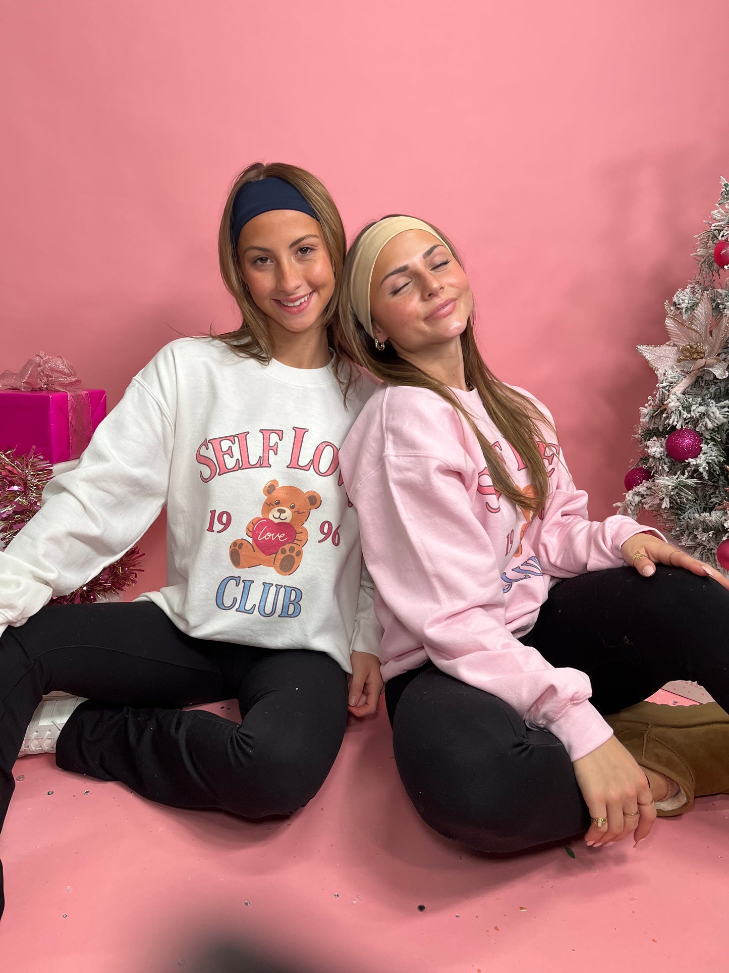 Self Love Club Sweatshirt in Pink