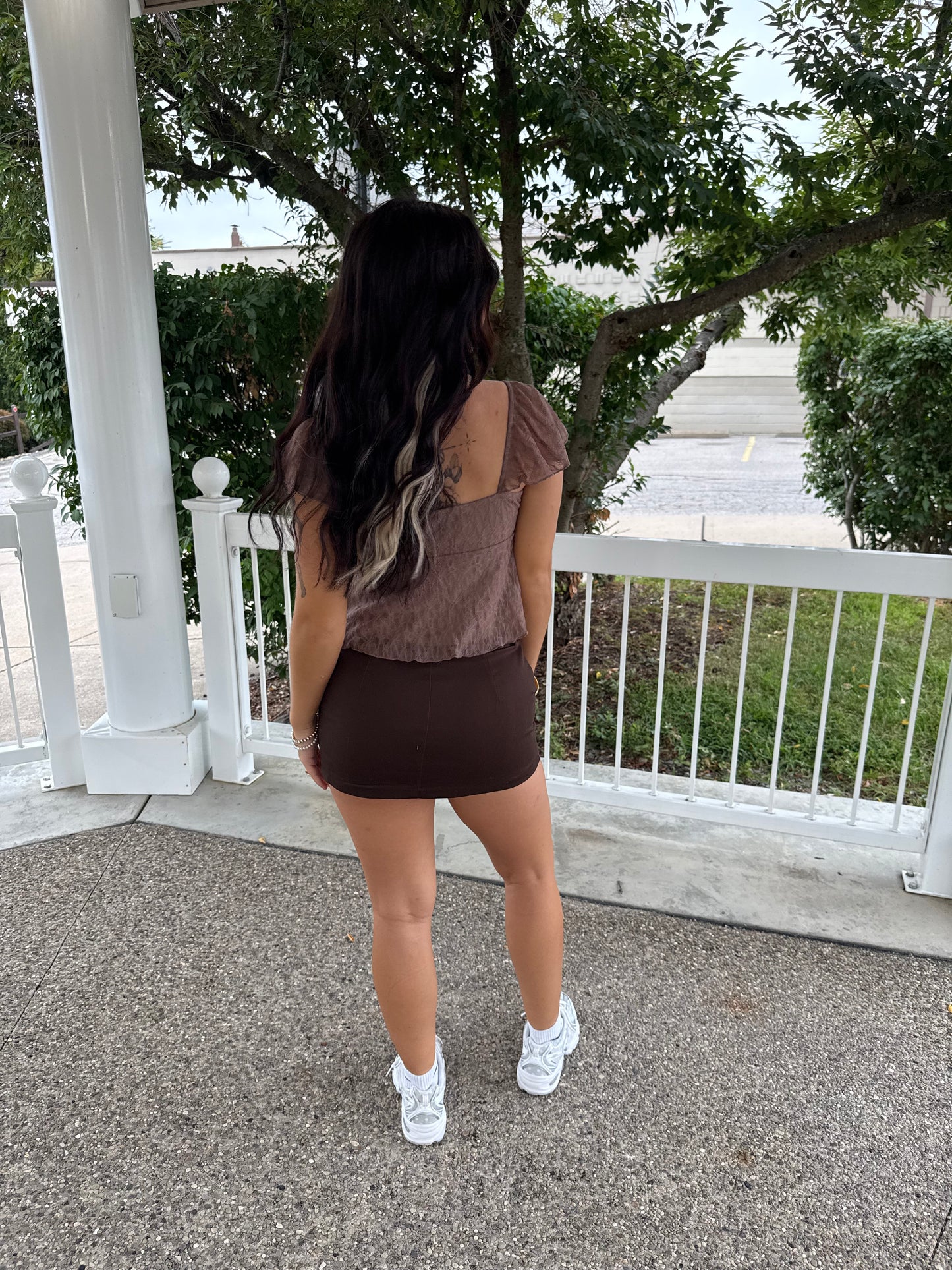 Conrad Skirt in Brown