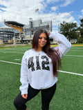 412 Polka Crewneck GREY