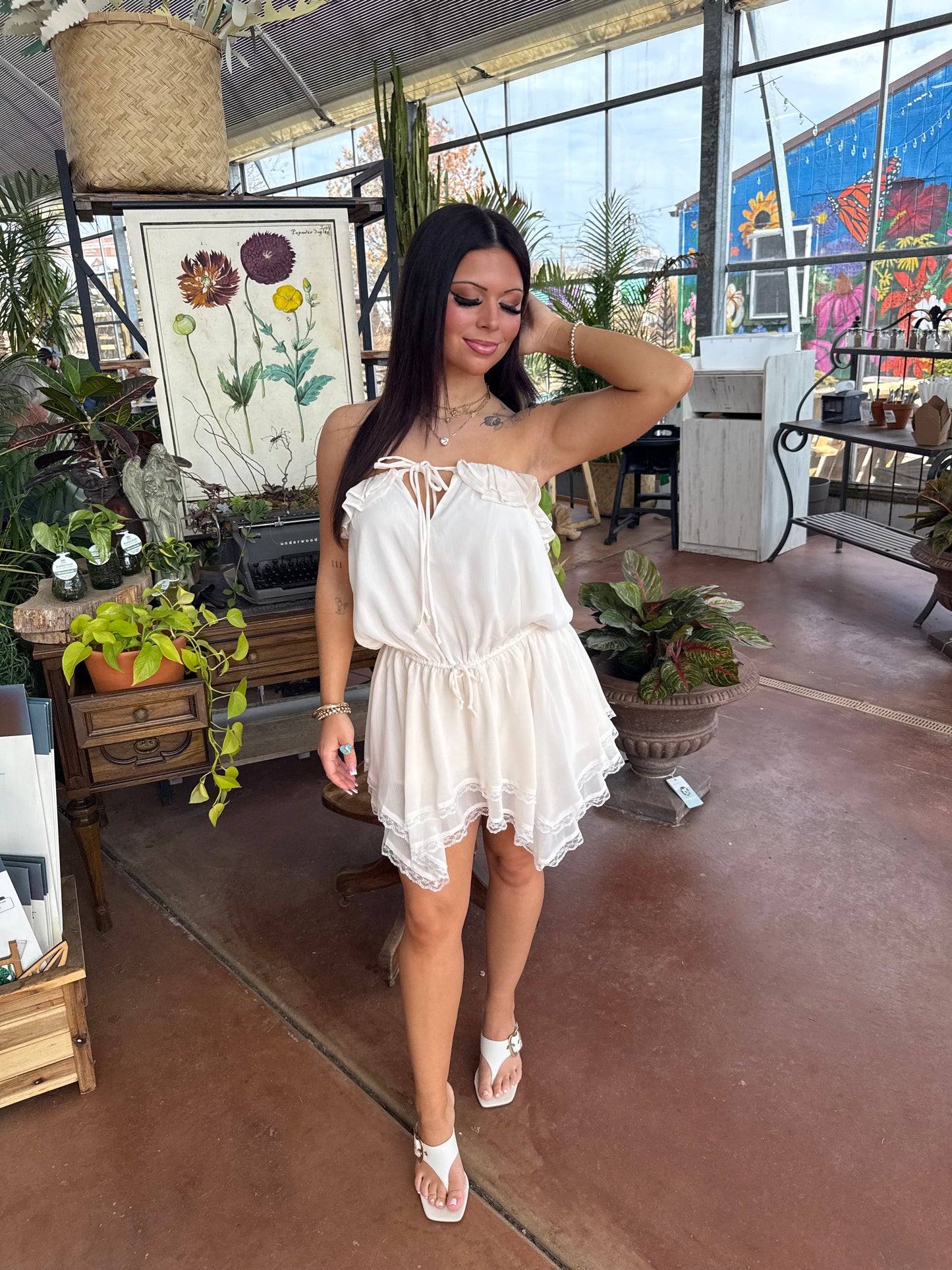 Cove Core Cream Romper