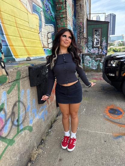 Stone Cold Navy Sweater