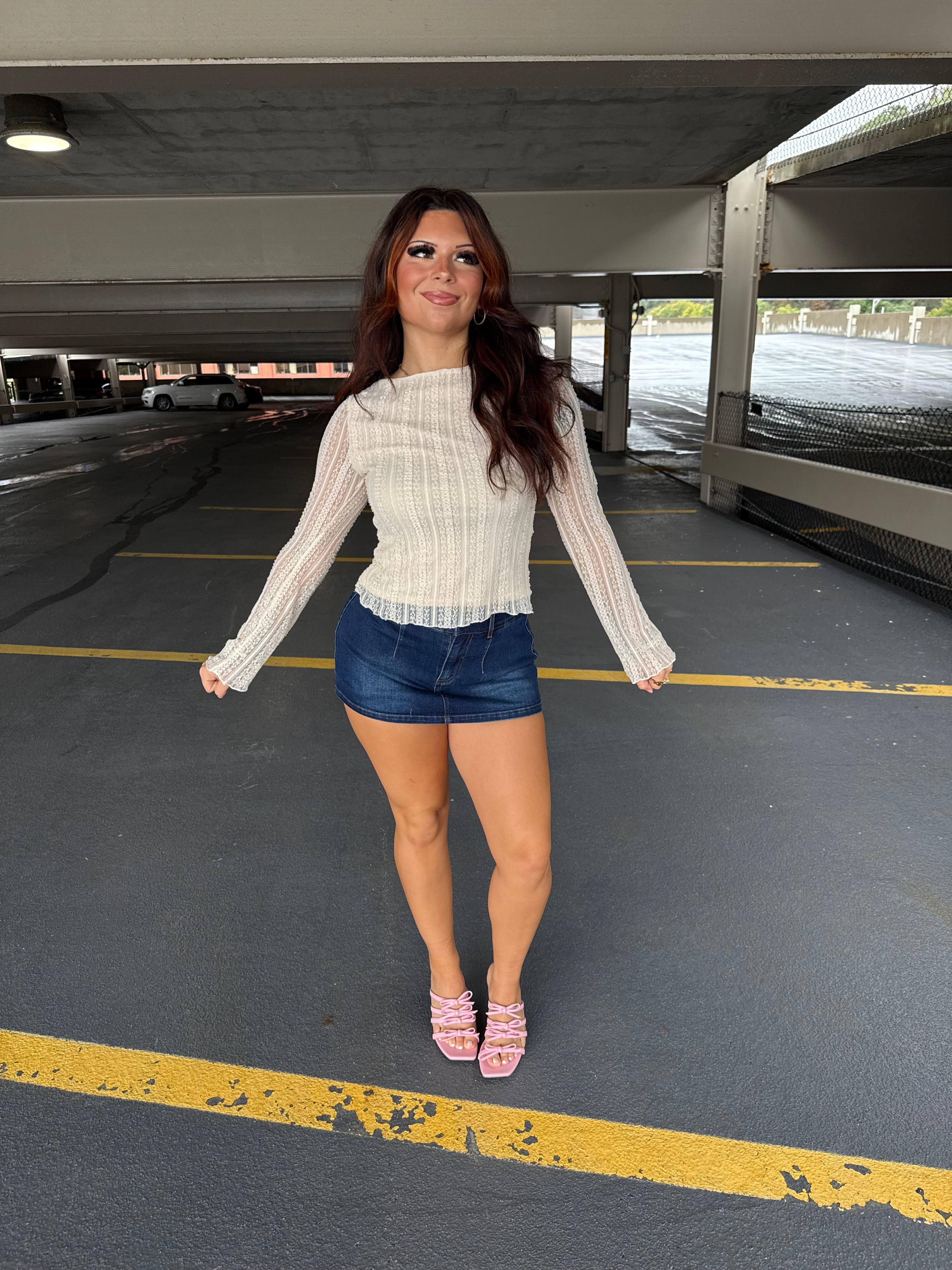 Deep Wash Mini Skort
