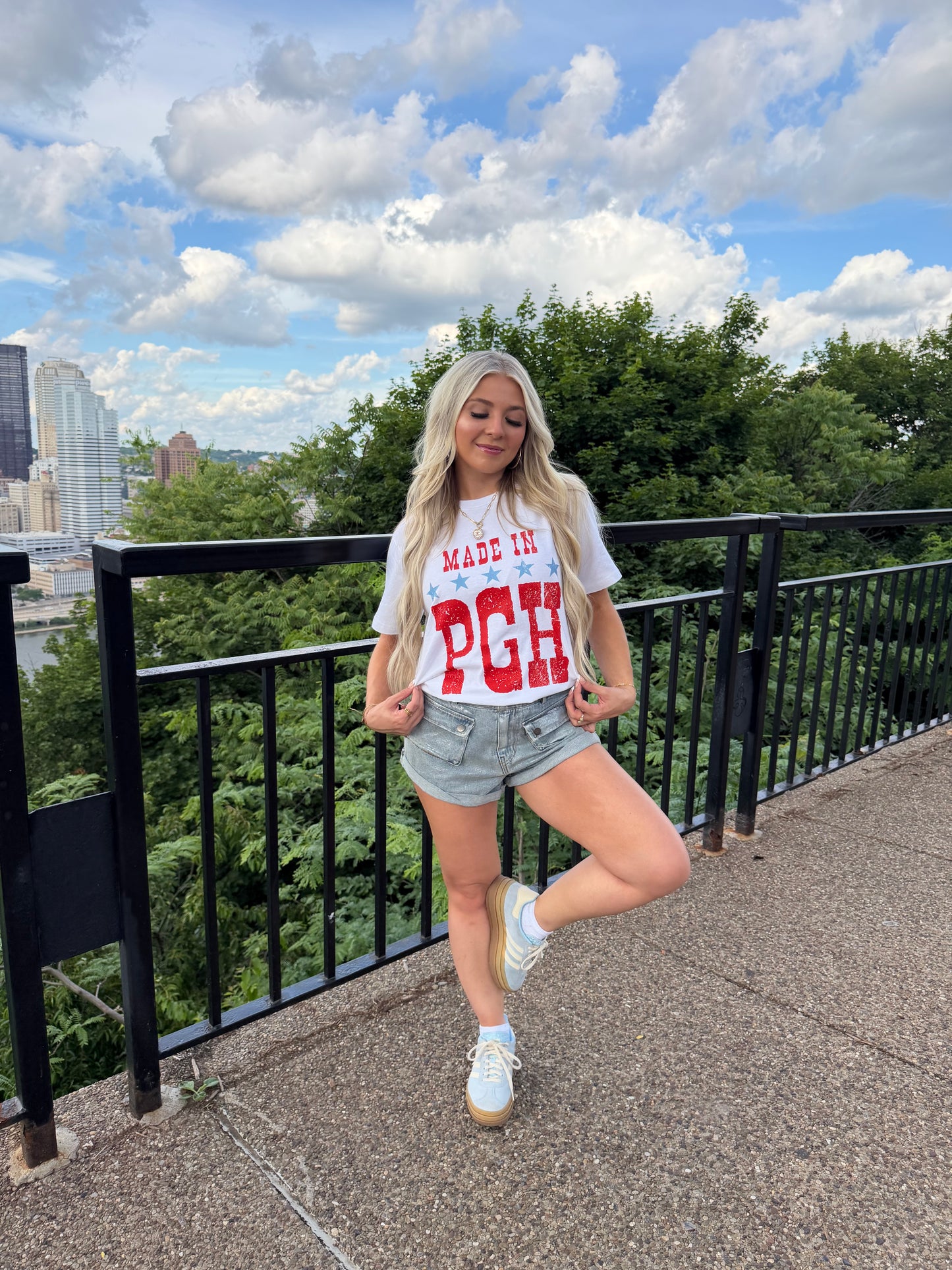Made In PGH Patriotic Tee