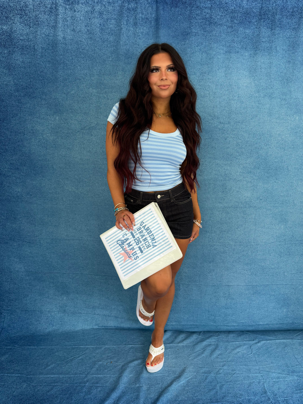 Downtown Denim Mini Skirt
