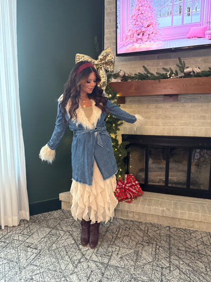 Natural Notes Maxi Skirt