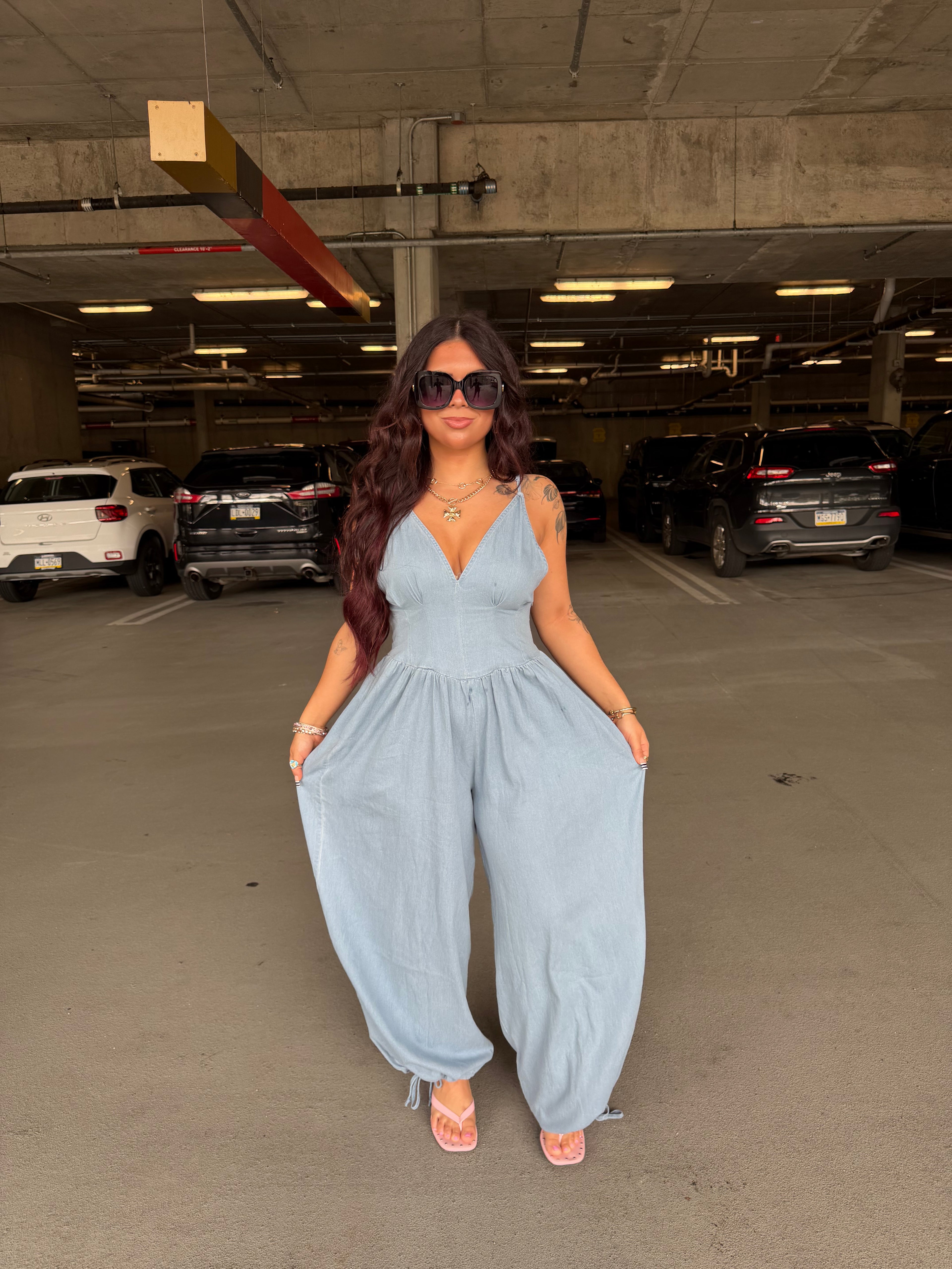 For The Denim Days Jumpsuit