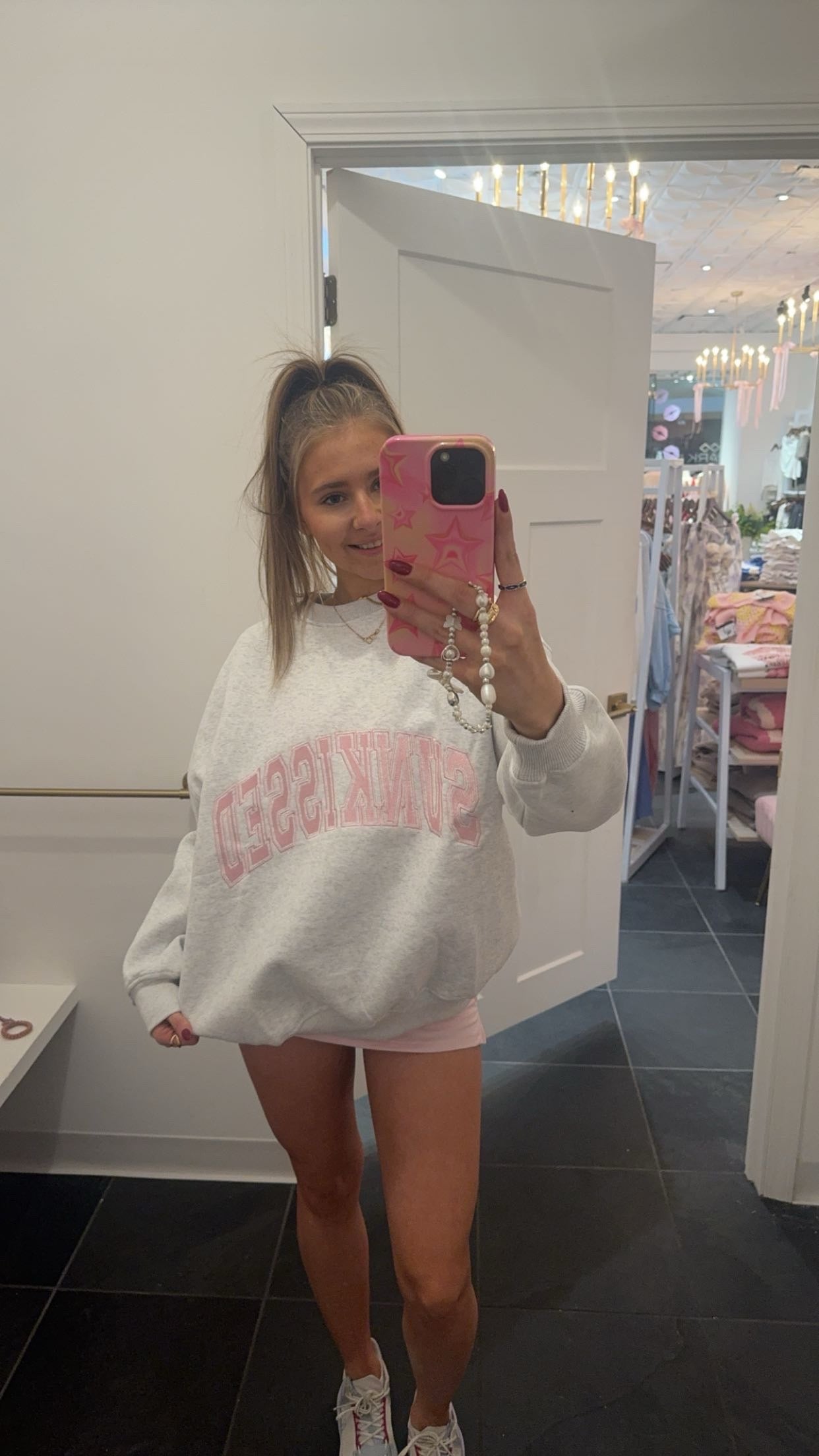 SC Glossy Pink Sweatshirt