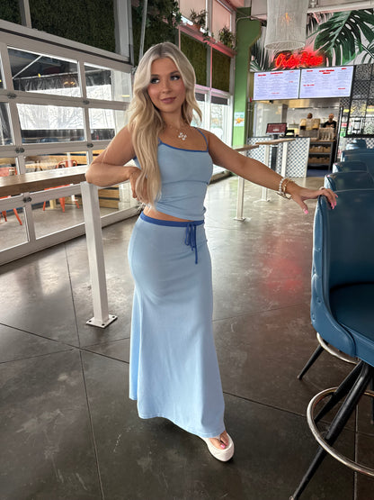 Vivid Val Set BLUE (SKIRT ONLY)