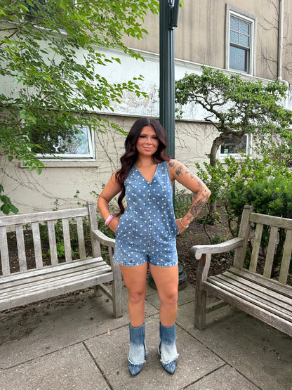 Great Feeling V-Neck Romper