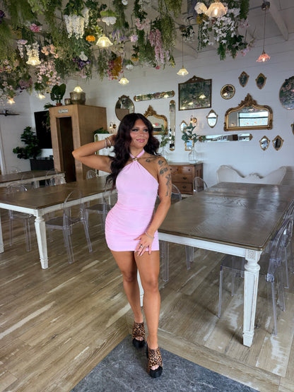 On Miami Time Dress in Pink