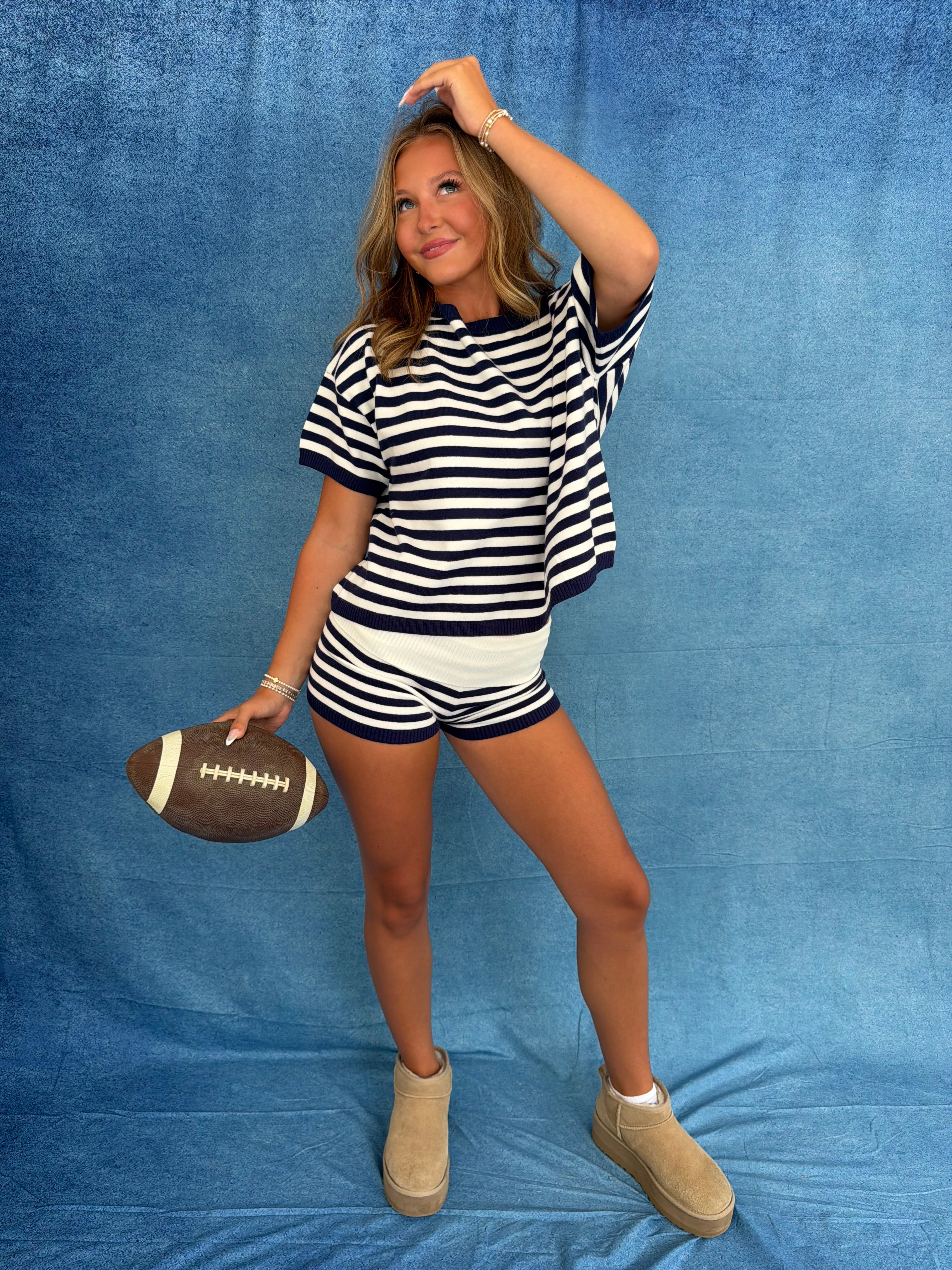 Over Achiever Set NAVY (SHORTS ONLY)
