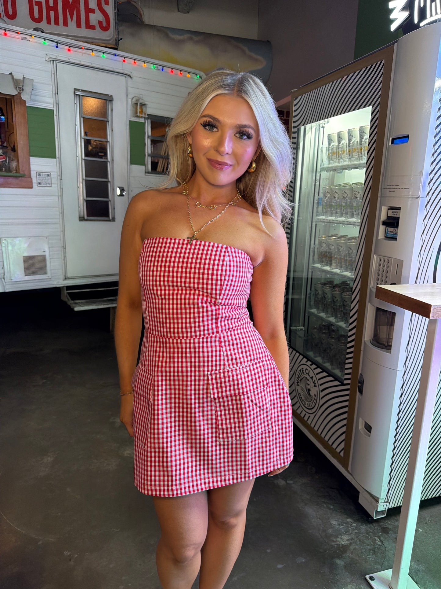 Polly Picnic Cargo Dress