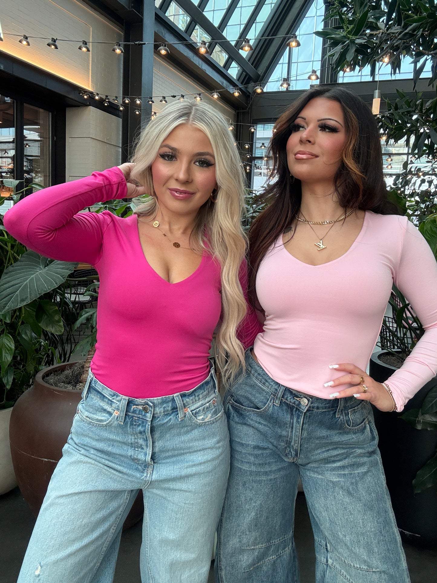 Dumb Love L/S In Fuchsia