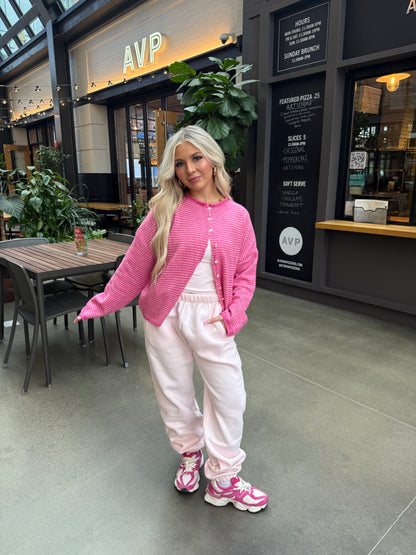 Alison Striped Cardigan