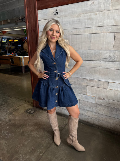 Mild Wear Denim Dress