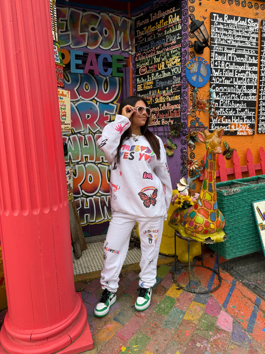 The Mayfair Group Somebody Loves You Crewneck