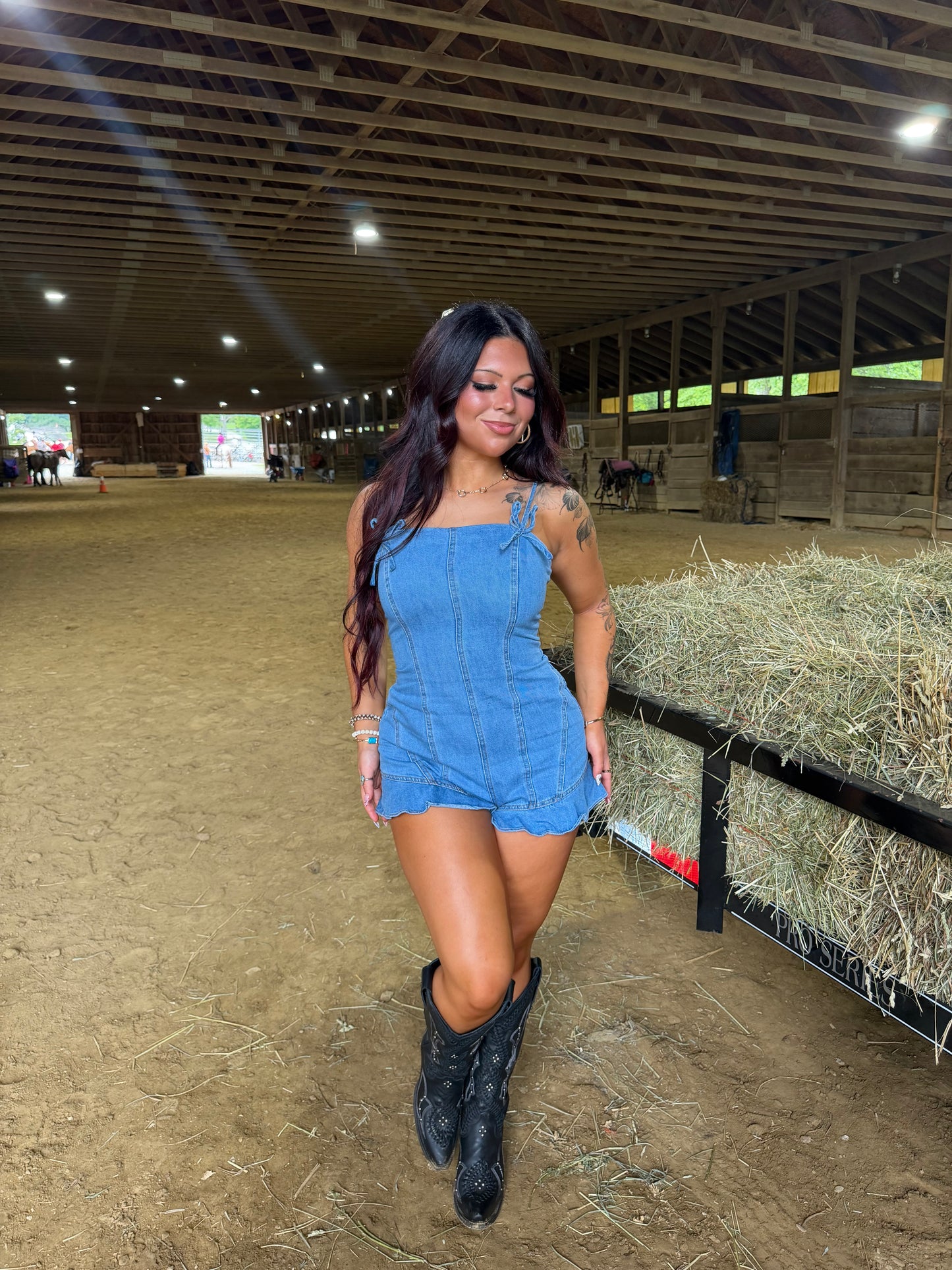 Rodeo Coquette Romper