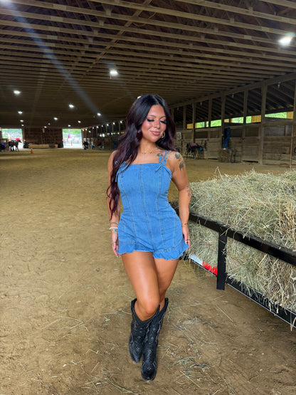 Rodeo Coquette Romper