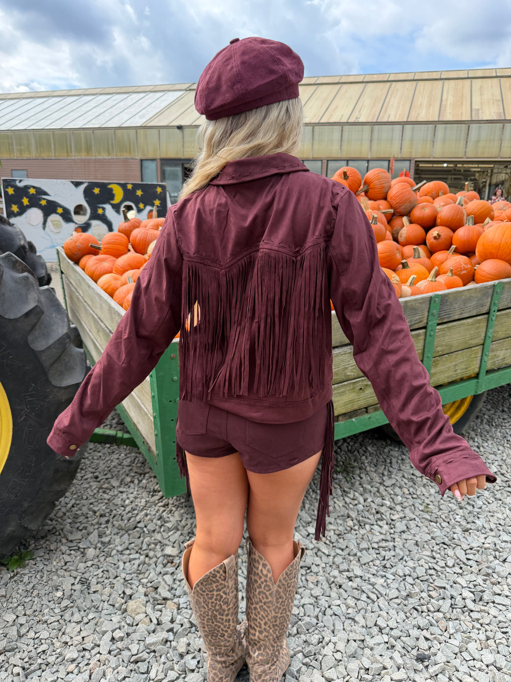 Forever Fringing Jacket Burg