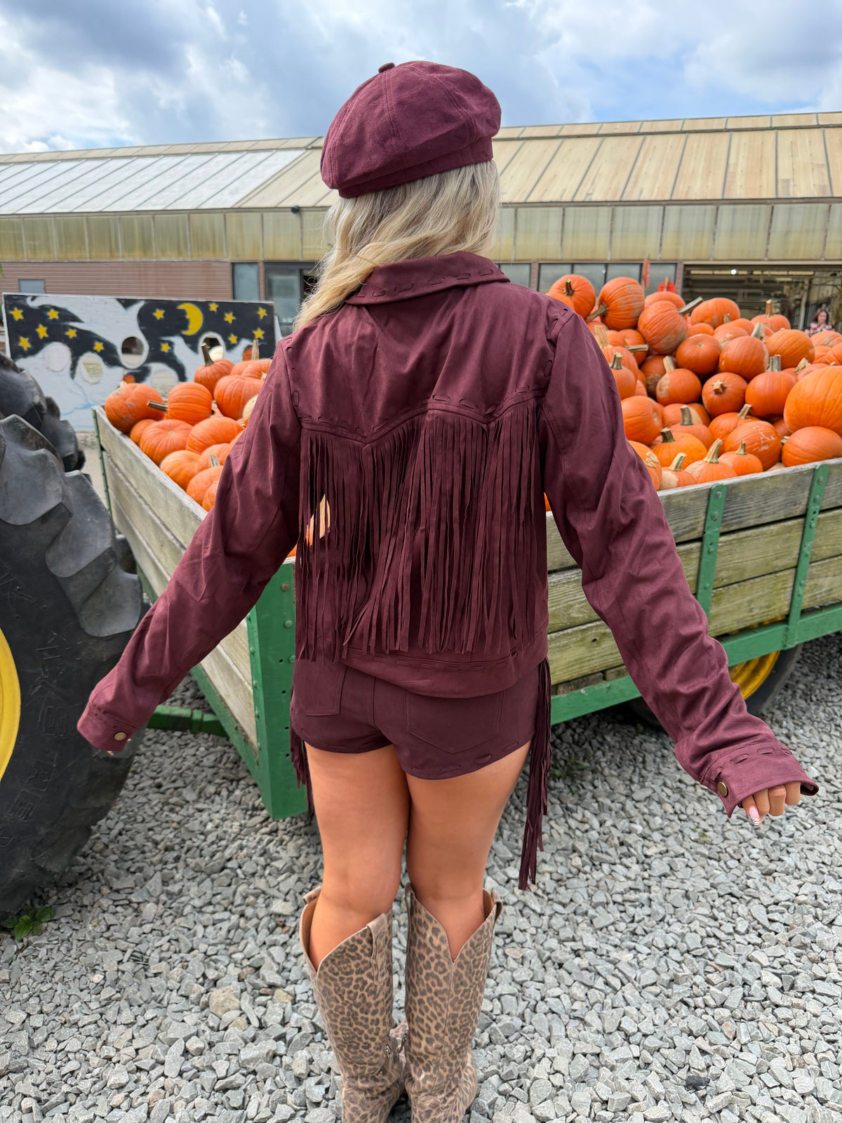 Forever Fringing Jacket Burg