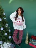 Burgundy Baby Lounge Set (PANTS)