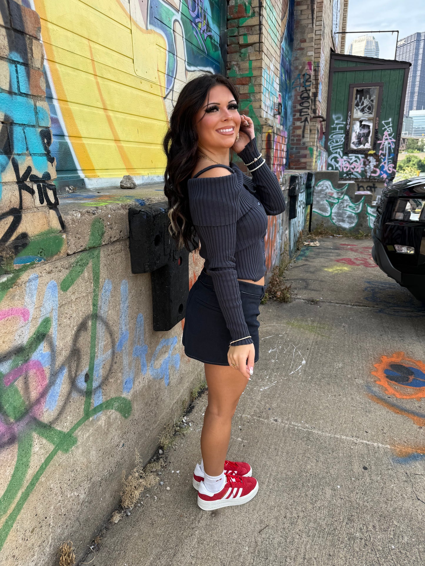 Stone Cold Navy Sweater