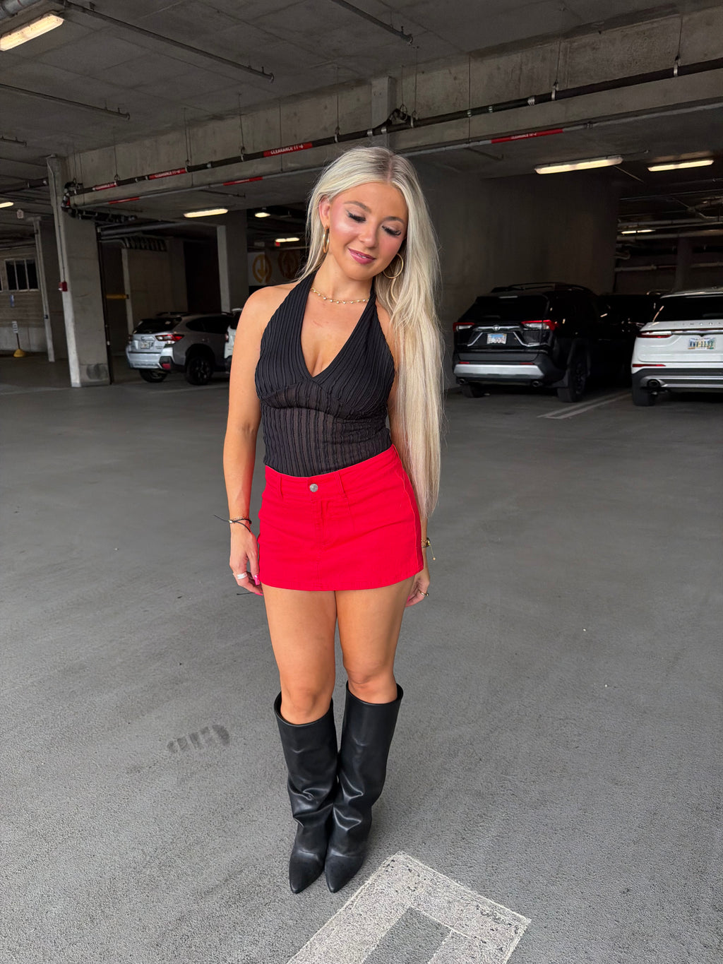 Love Washed Mini Skort