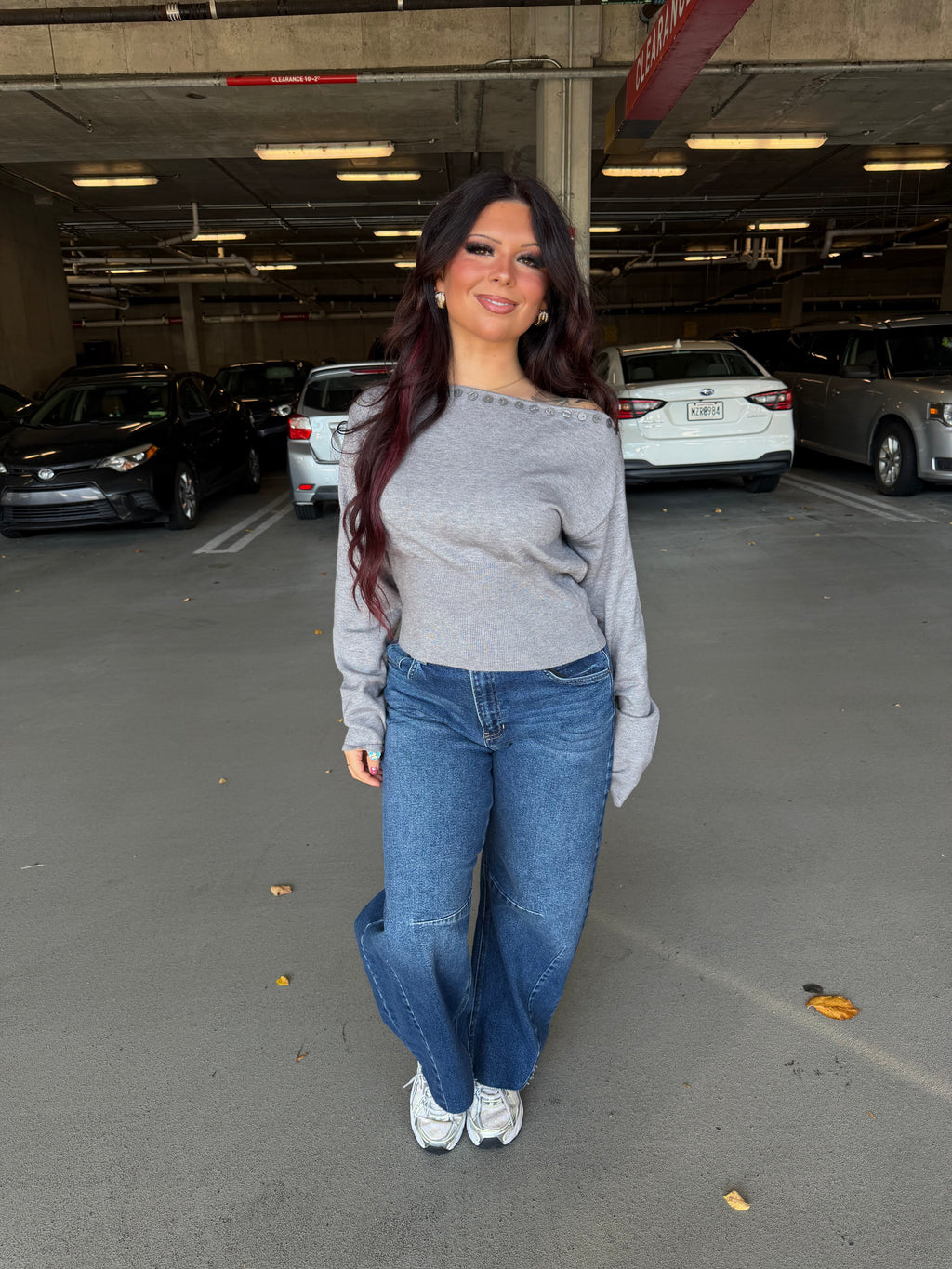 Button Up Gf Sweater
