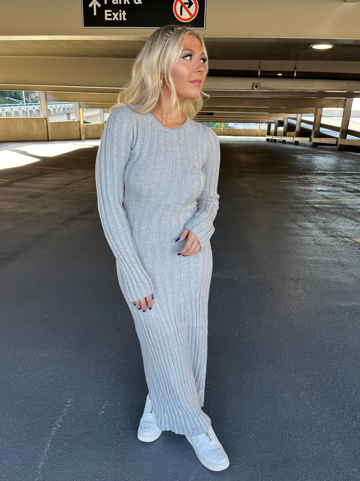 Dove Sweater Maxi Dress