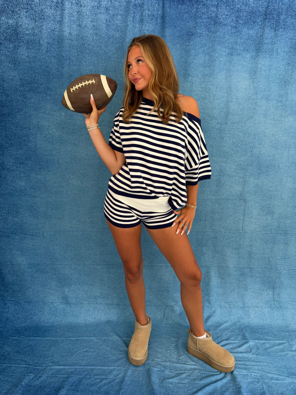 Over Achiever Set NAVY (SHORTS ONLY)