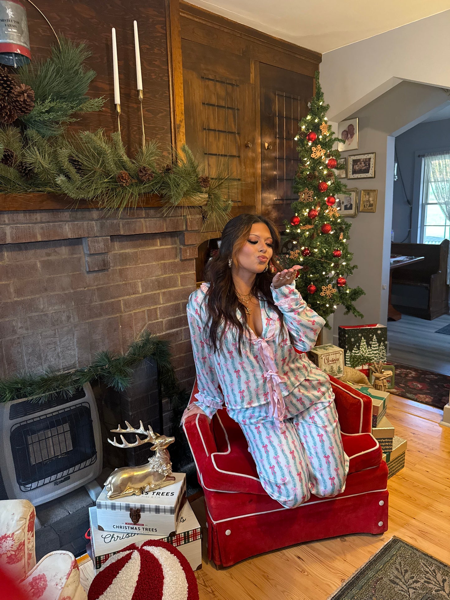 Mistletoe Moment Jammies (SOLD TOGETHER)