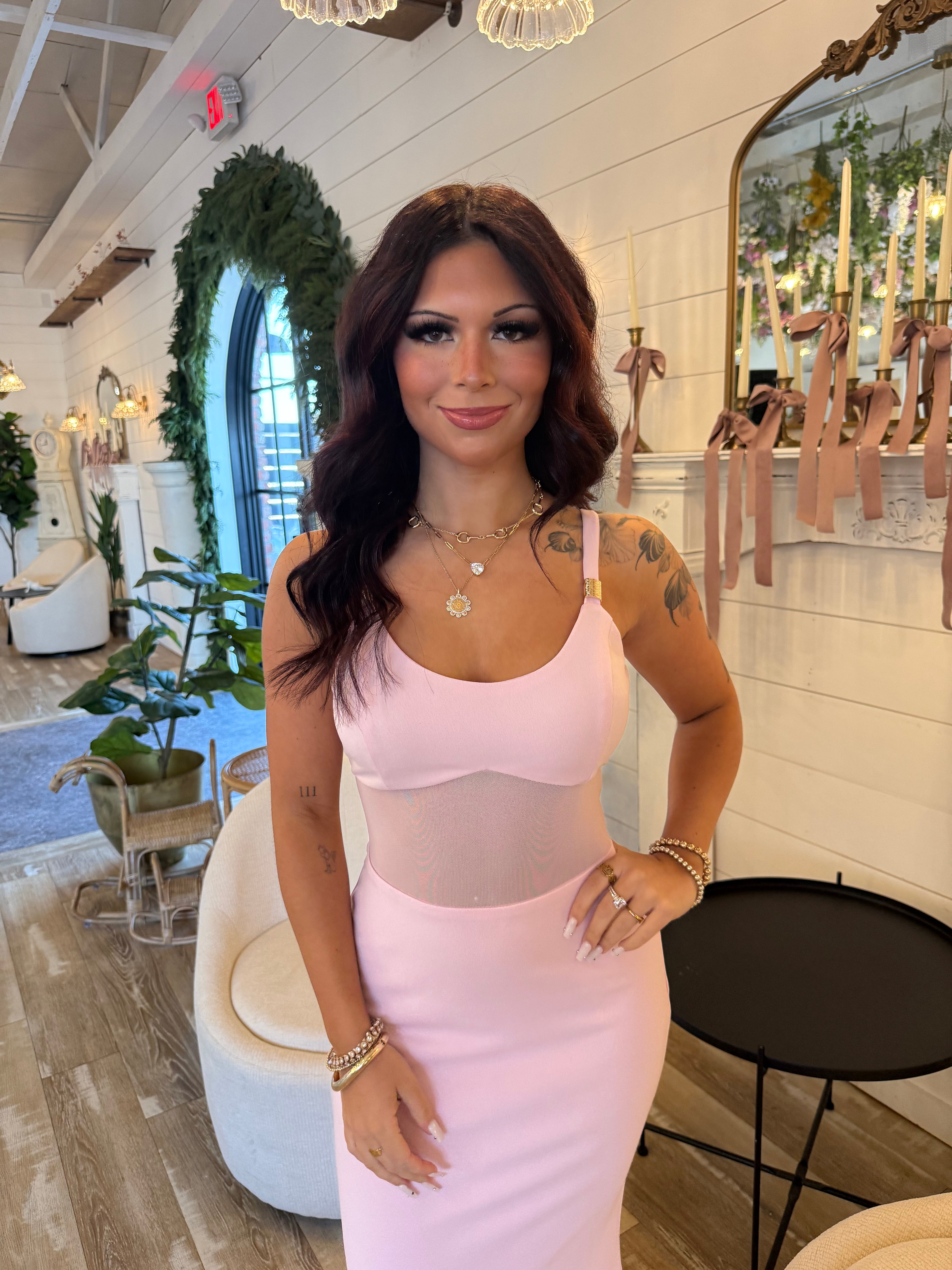 Perfect in Pink Maxi Dress