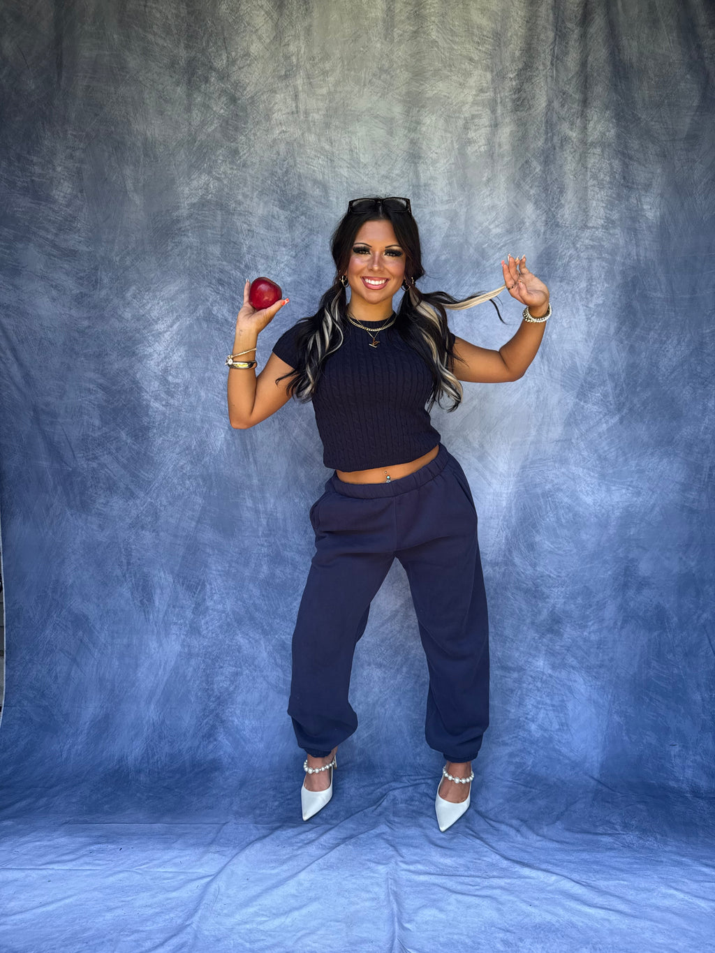 So Fetch Sweatpants in Navy