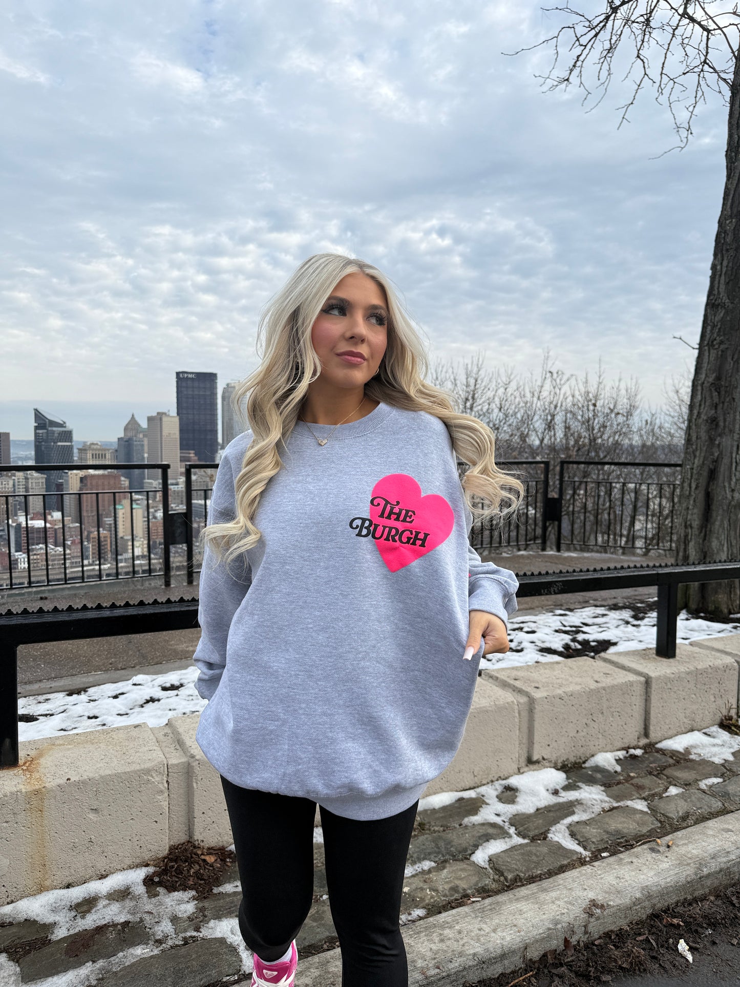 The Burgh Heart Crewneck