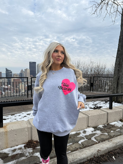 The Burgh Heart Crewneck