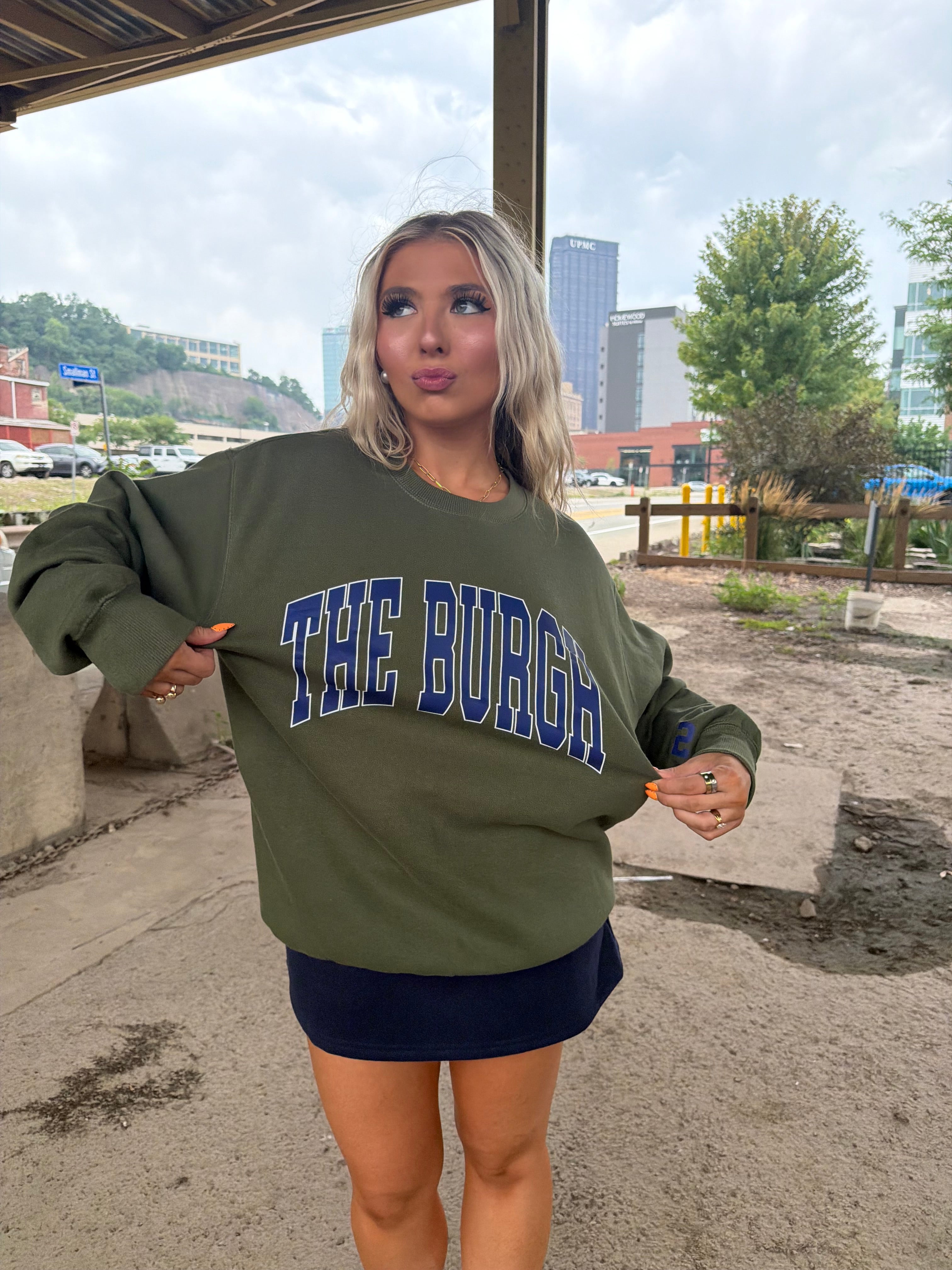 The Burgh 412 Crew Green/Navy