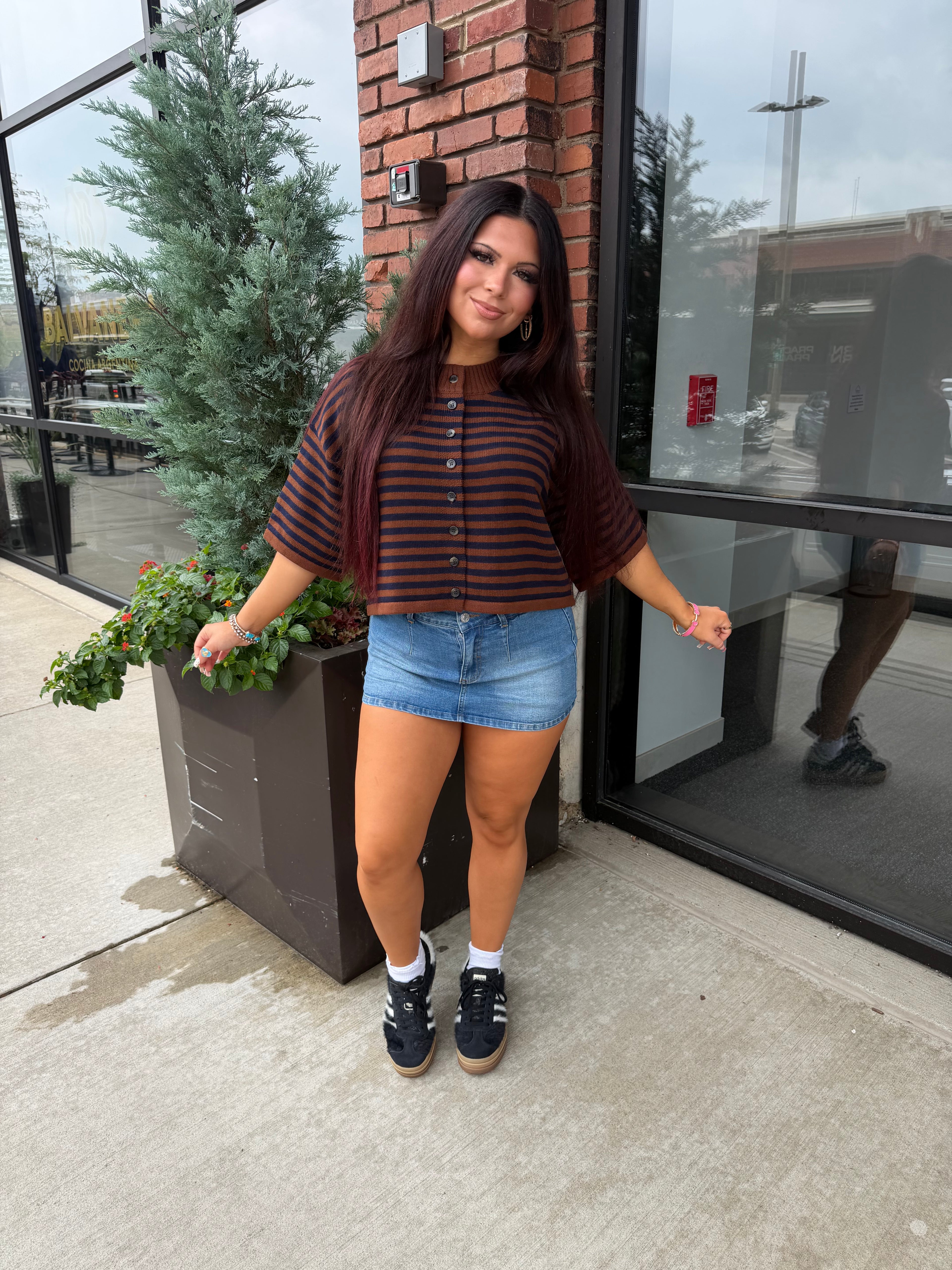 Fall Is Soon Cropped Cardi