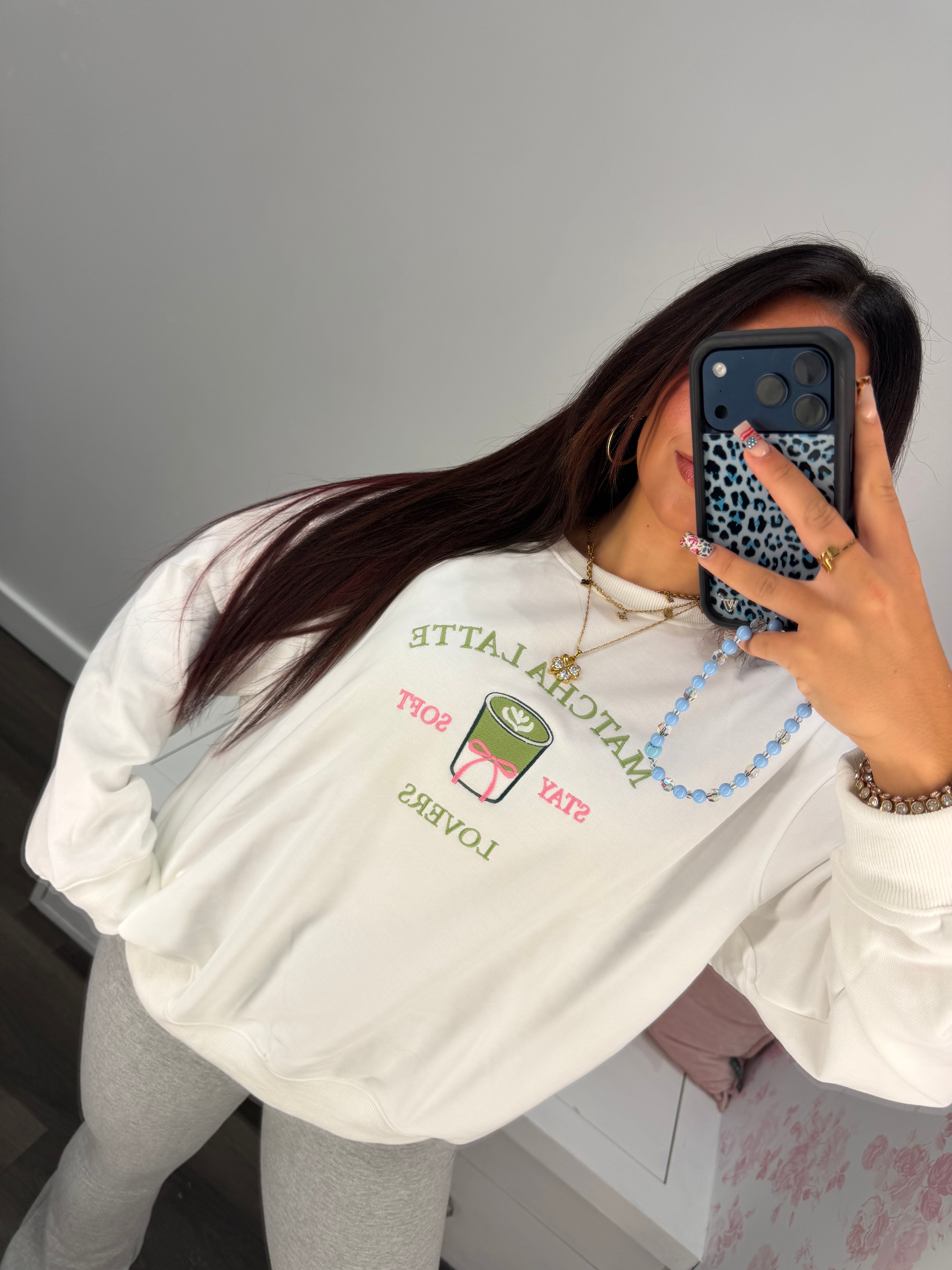 Matcha Latte Crewneck